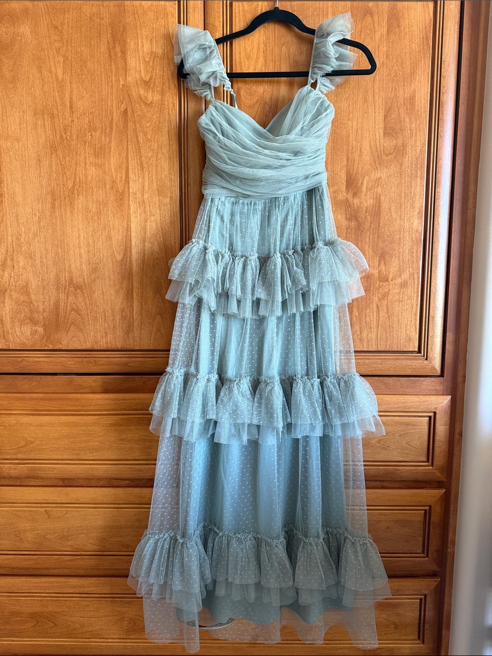 Lulu's Olive Green Dress with Black Label